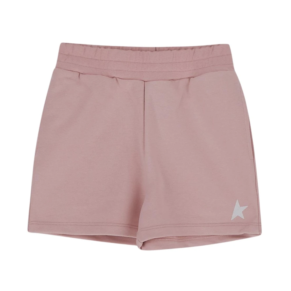 Golden Goose Cotton Shorts Pink, Flicka