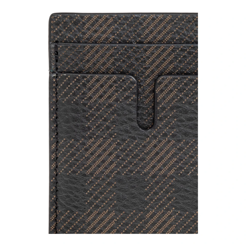 Burberry Magnetische kaarthouder Brown Heren