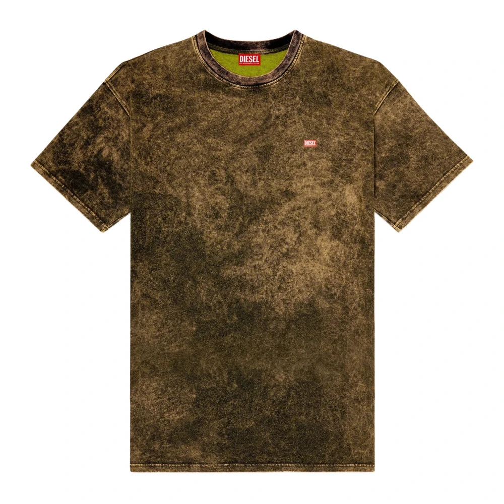 Diesel T-Shirts And Polos - Male - T-Shirts - Green - S - Tops