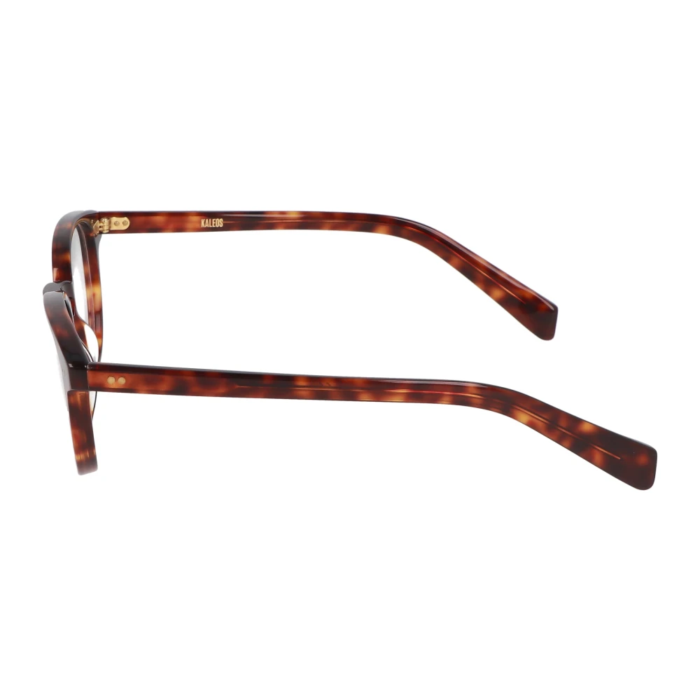 Kaleos Vierkante Acetaatbril Brown Unisex