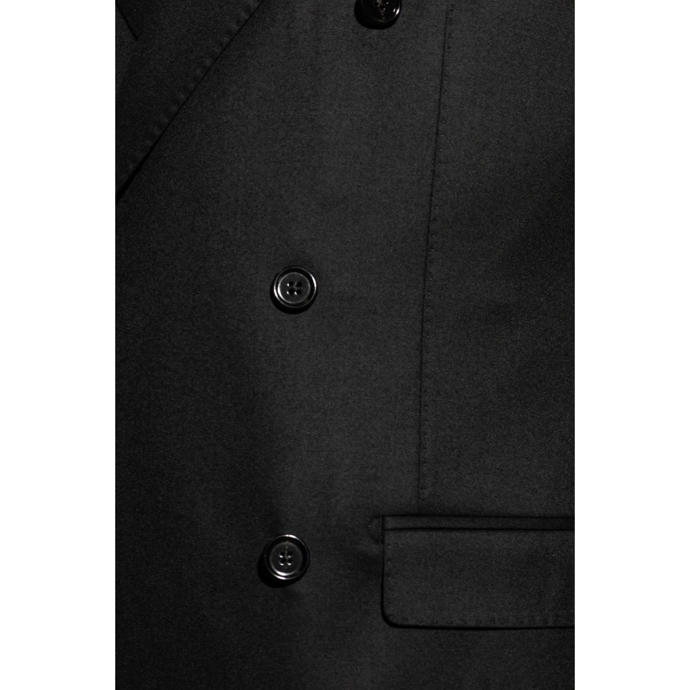 Dolce & Gabbana Wollen blazer Black Heren