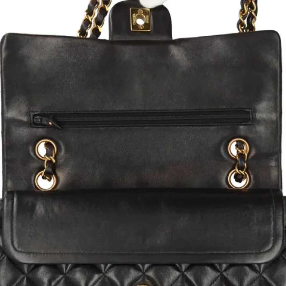Chanel Vintage Pre-owned Suede chanel-bags Black Dames