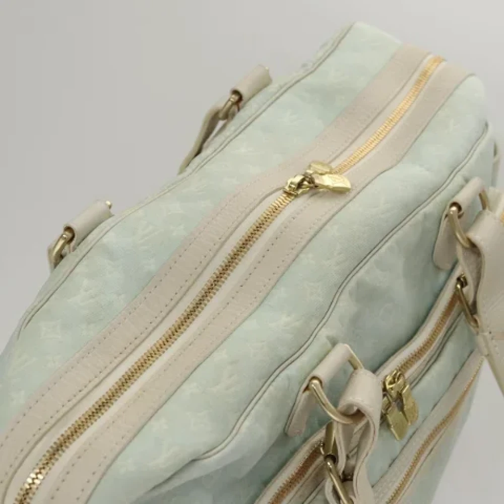Louis Vuitton Vintage Pre-owned Canvas handbags Blue Dames