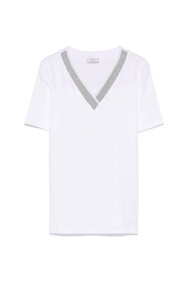 white-v-neck-contrast-collar-t-shirt