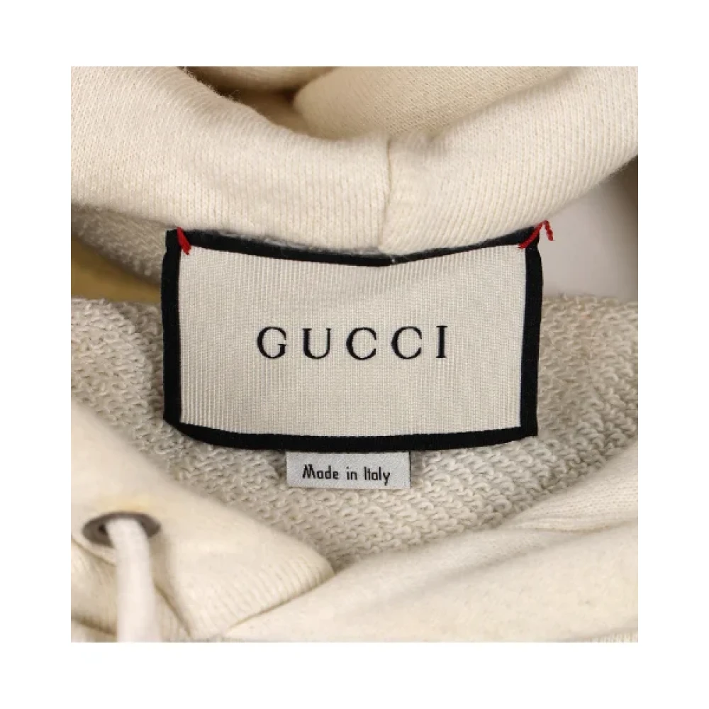 Gucci Vintage Pre-owned Cotton tops Beige Dames