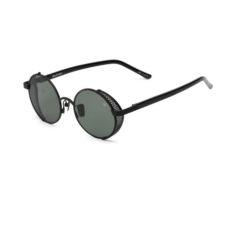 Belstaff Unisex Black Acetate Sunglasses Trophyiinegro