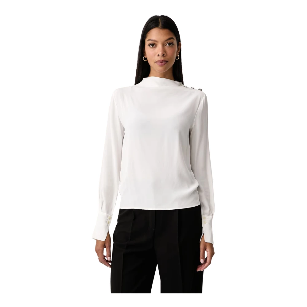 Patrizia Pepe Donna Bianco Camicette M, New, - Immagine 3