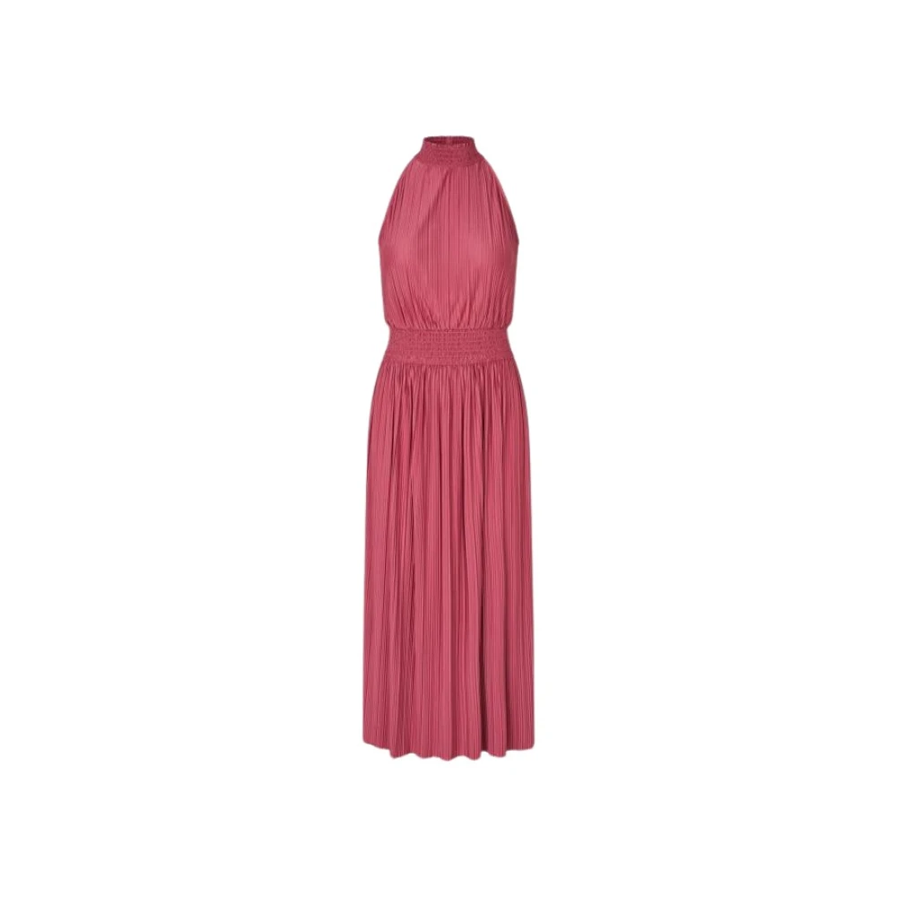 Samsøe Rose Wine Elegante Jurk Pink Dames