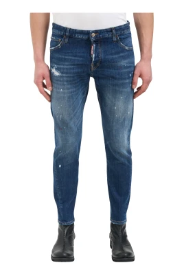 Pantalone in Denim Slim Twist