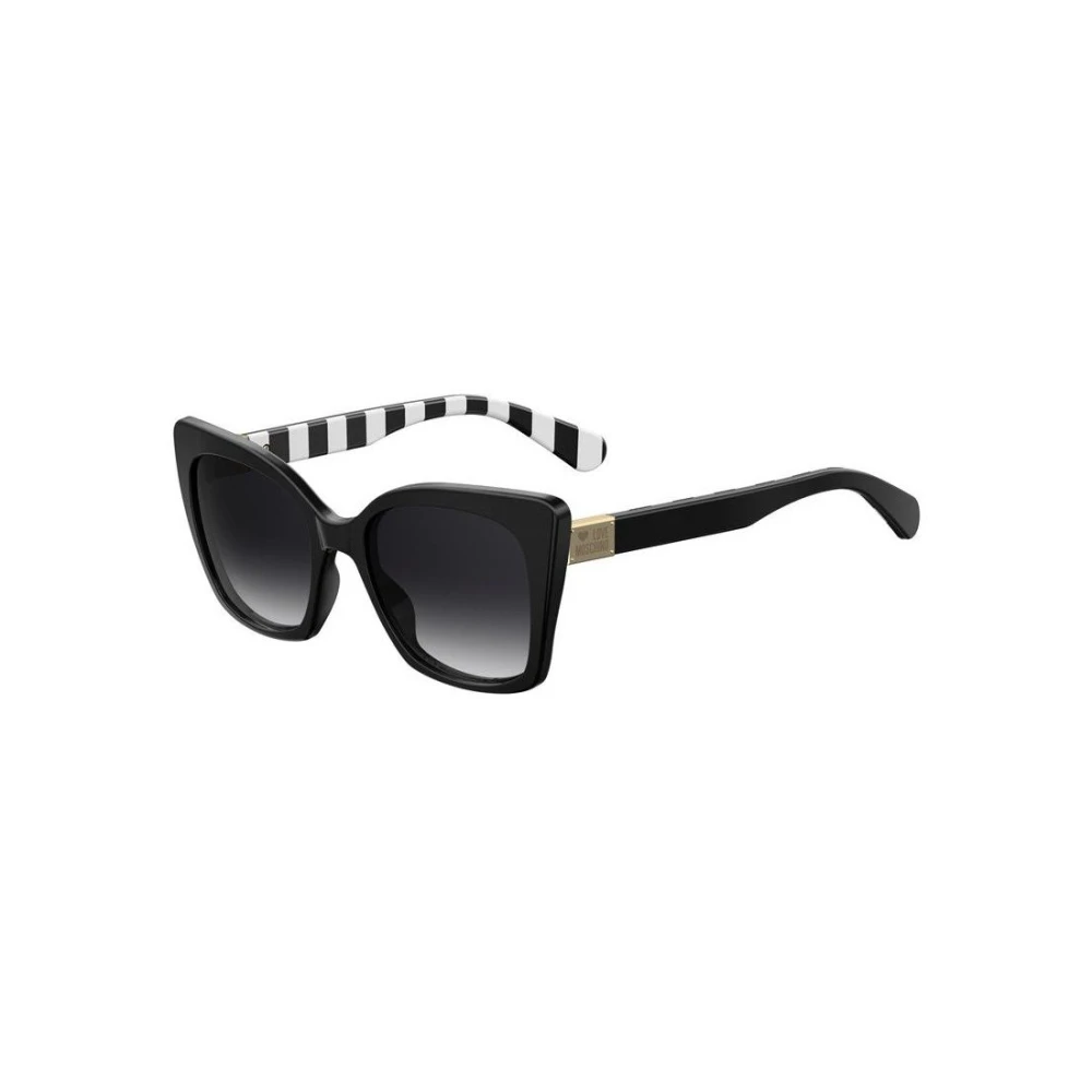 Love Moschino Women's Black Sunglasses, 53 Mm, Square Sunglasses