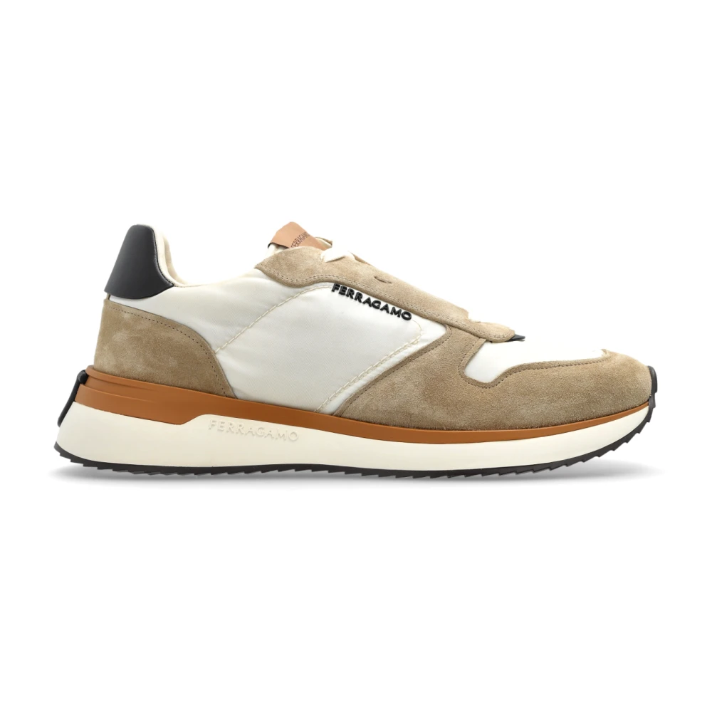 Ferragamo Atlantische sportschoenen Heren Schoenen Beige