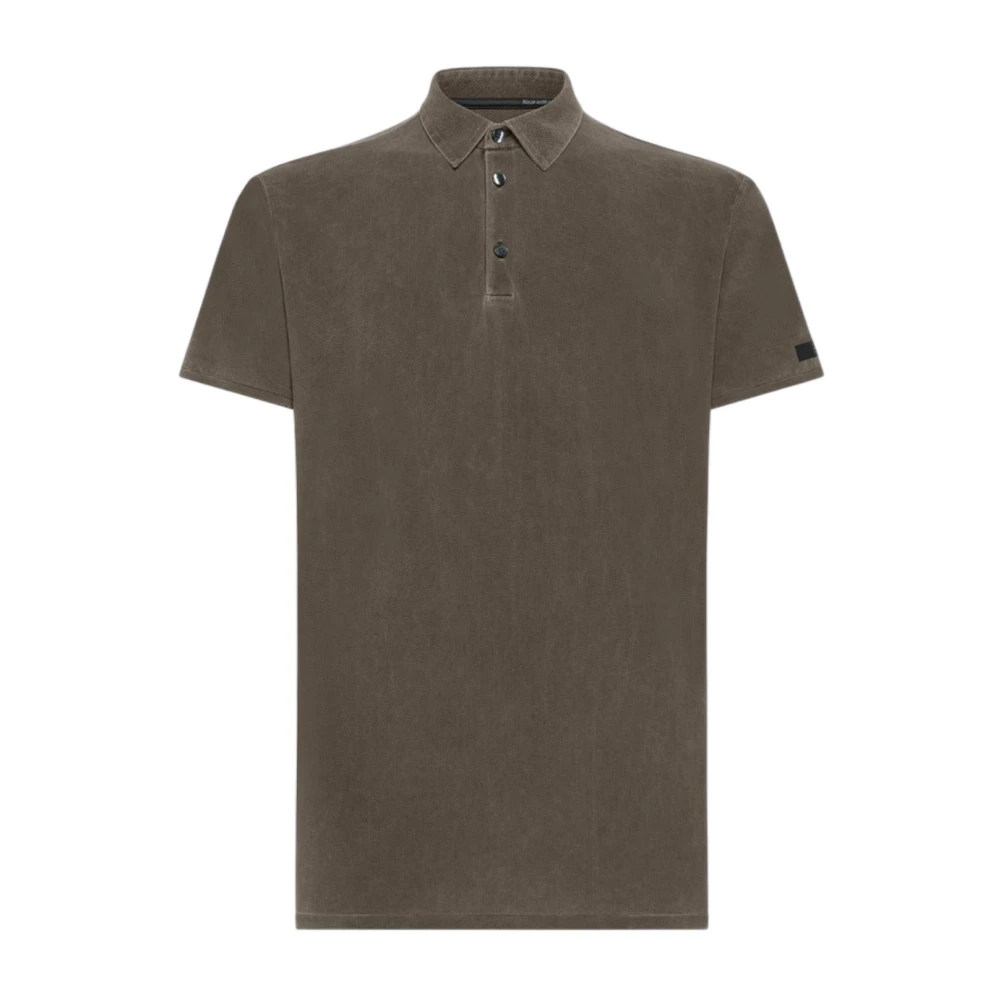 Rrd Men's Beige Techno Wash Piquè Polo - Polo Shirts - M - Tops