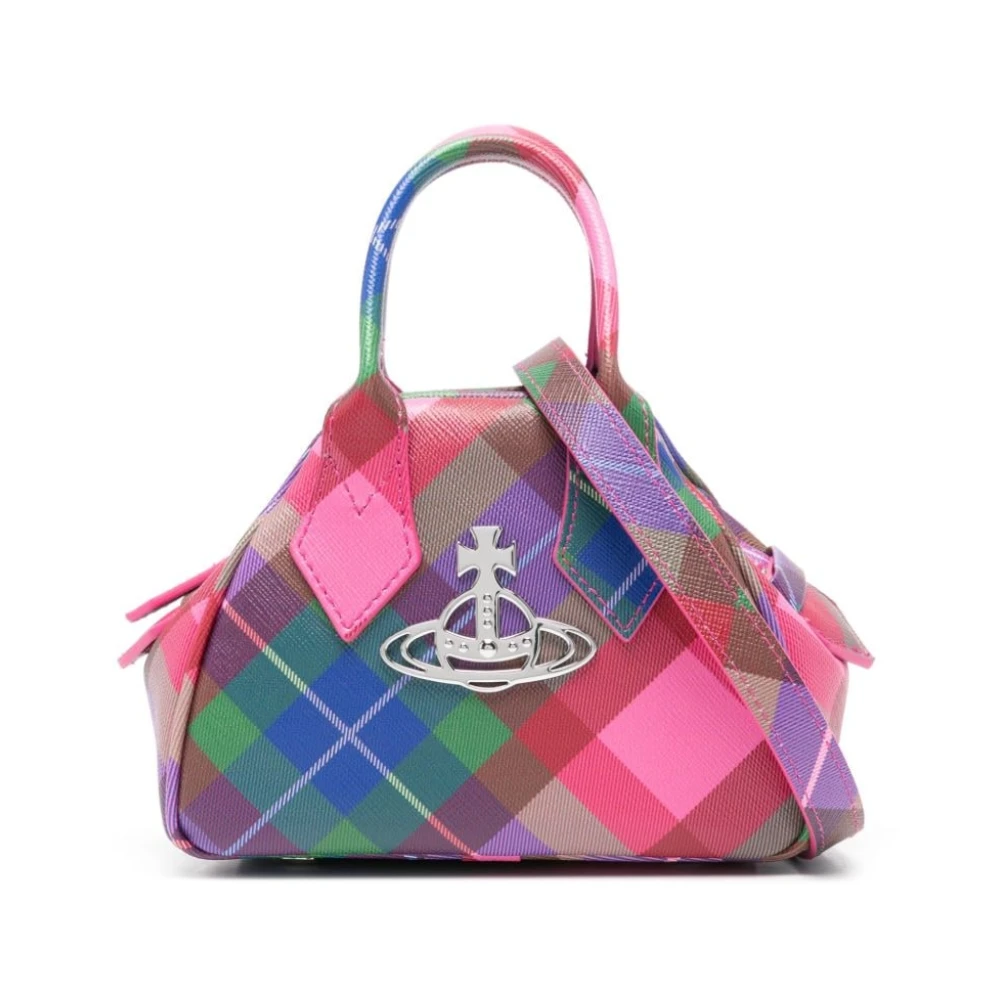 Vivienne Westwood Mini Yasmine Bedrukte Leren Handtas Multicolor Dames