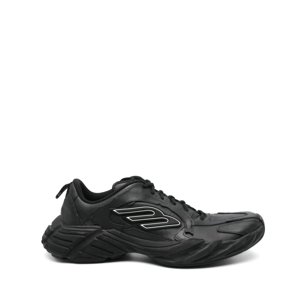 Balenciaga Men's Black Sneakers, 11 Uk, Monday Shoe