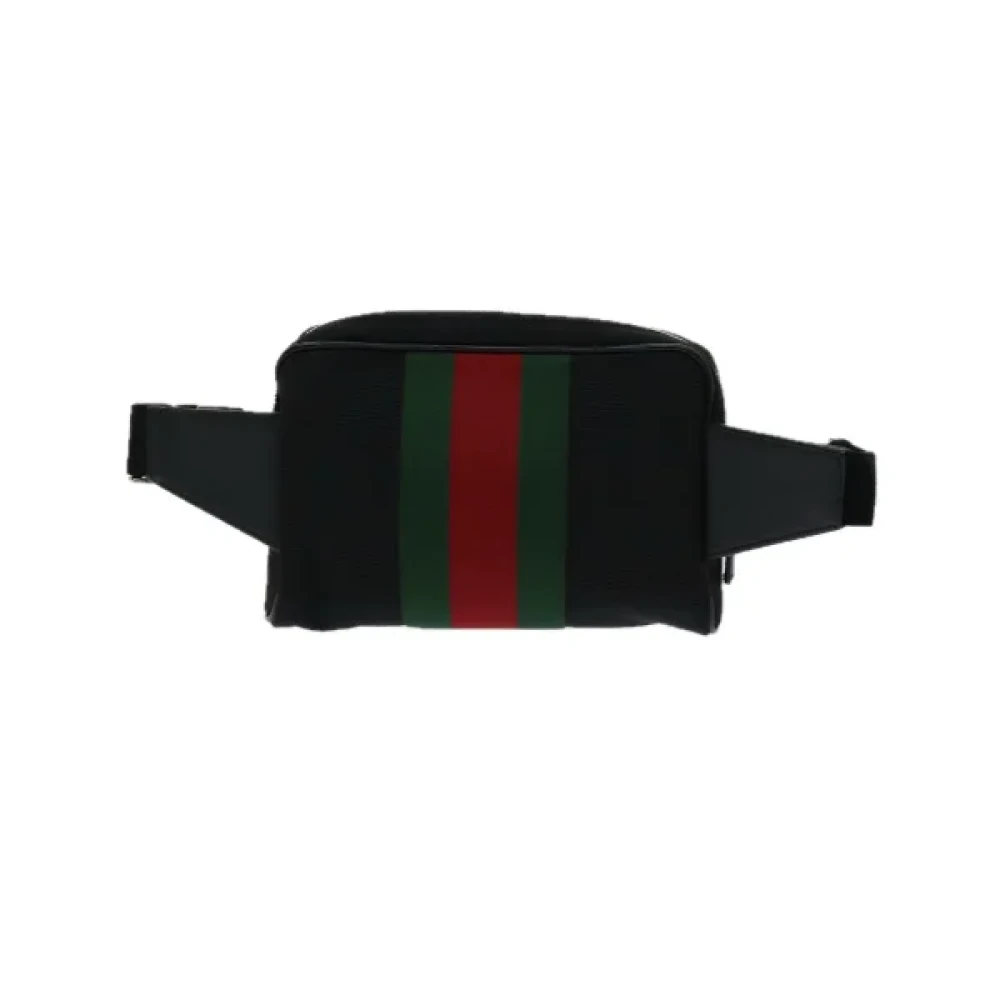 Gucci Vintage Pre-owned Cotton gucci-bags Black Dames