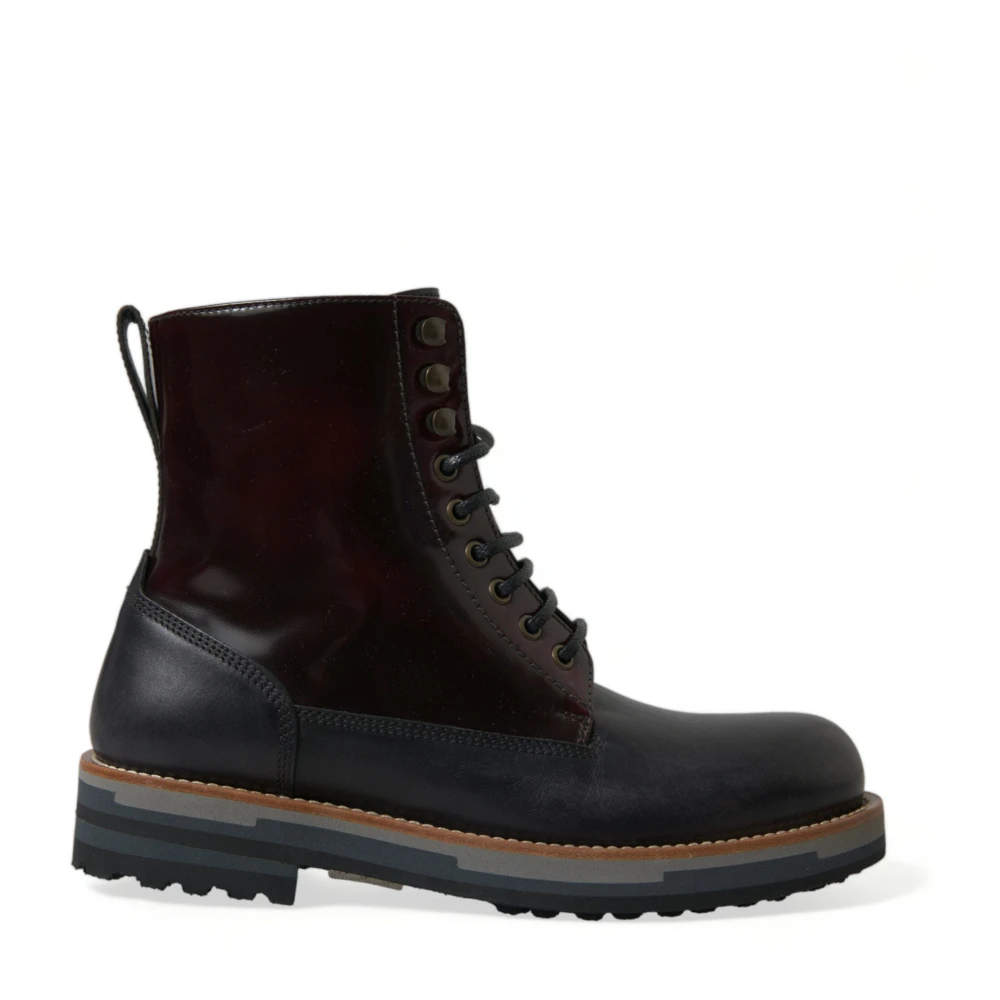 Dolce & Gabbana Brun Bagheria Mid-Calf Boots