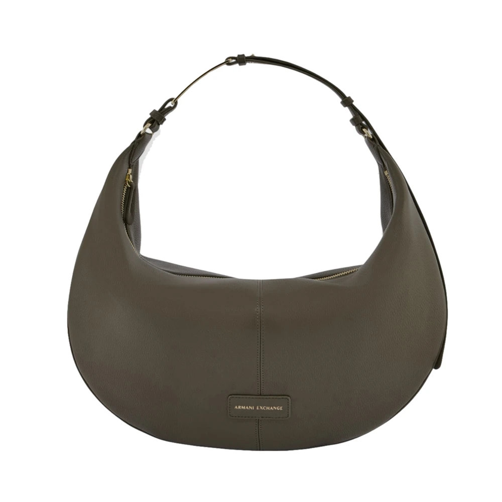 Armani Exchange Vrouw Groente Tassen Dames, Groen, One Size, Leer, Shoulder Bag