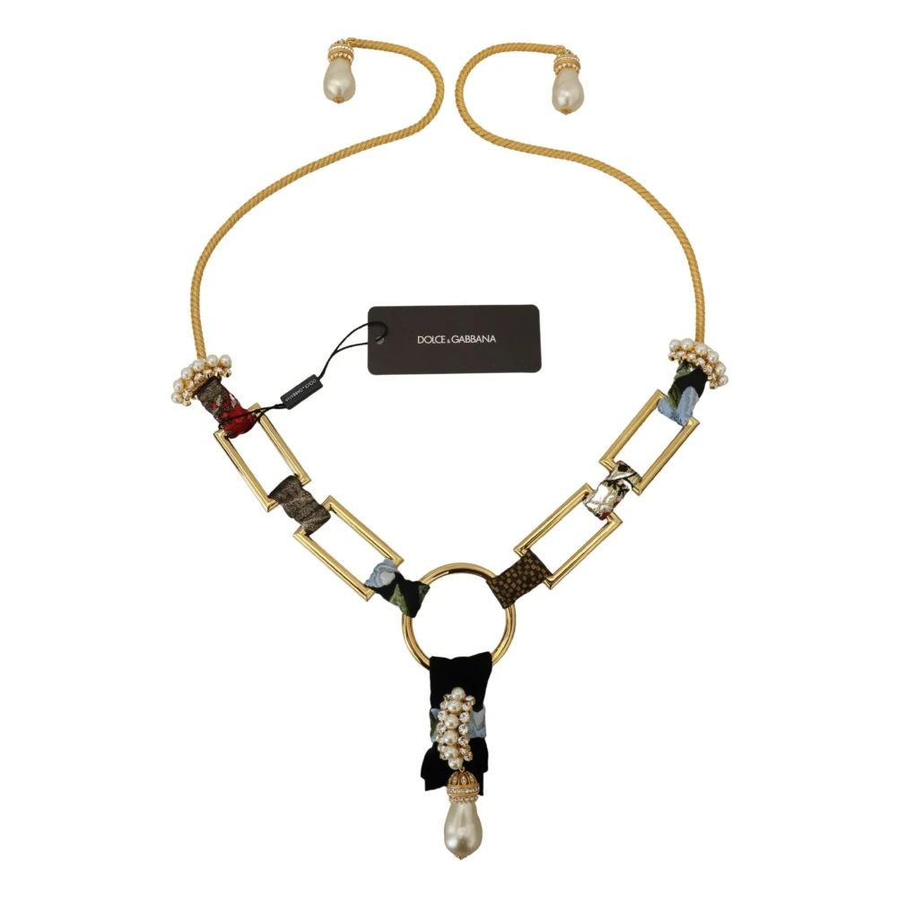 Dolce & Gabbana Women's Gold Opulent Brass Bead Necklace