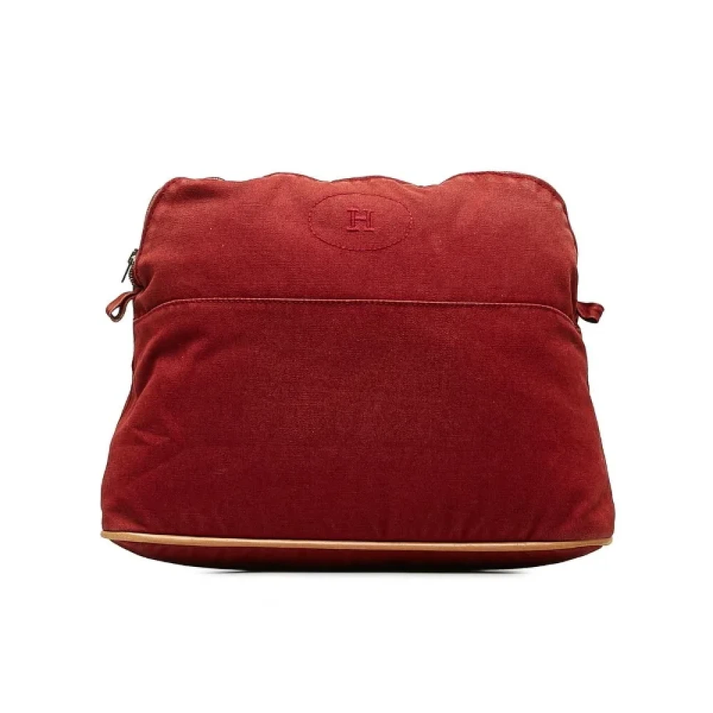 Hermès Vintage Pre-owned Cotton pouches Red Dames