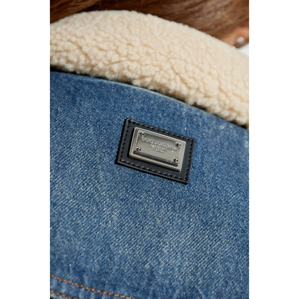 Dolce & Gabbana Denim jas Blue Dames