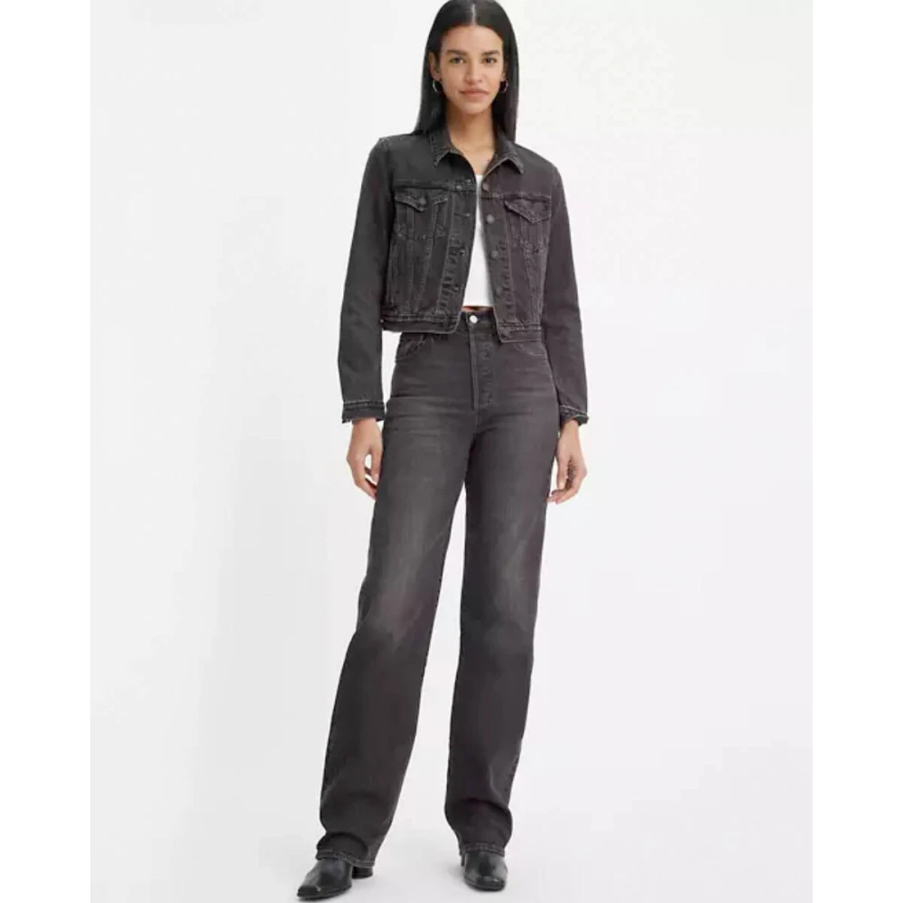 Levi's Klassieke Denim Jeans Black Dames