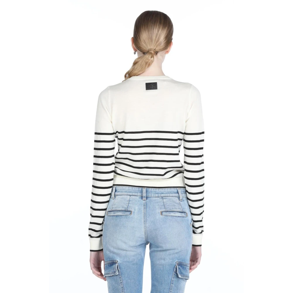 N21 Beige Trui met Stijl Beige Dames