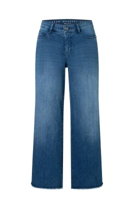 Storm Blå Autentisk Tvätt Denim Jeans