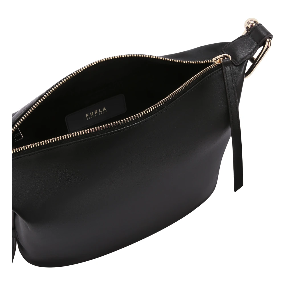 Furla Nuvola Schoudertas Black Dames