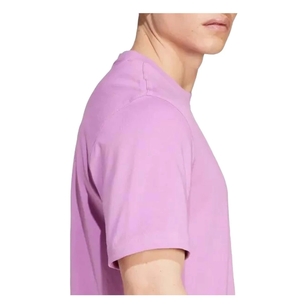 Adidas Trefoil Essential T-shirt Purple Heren