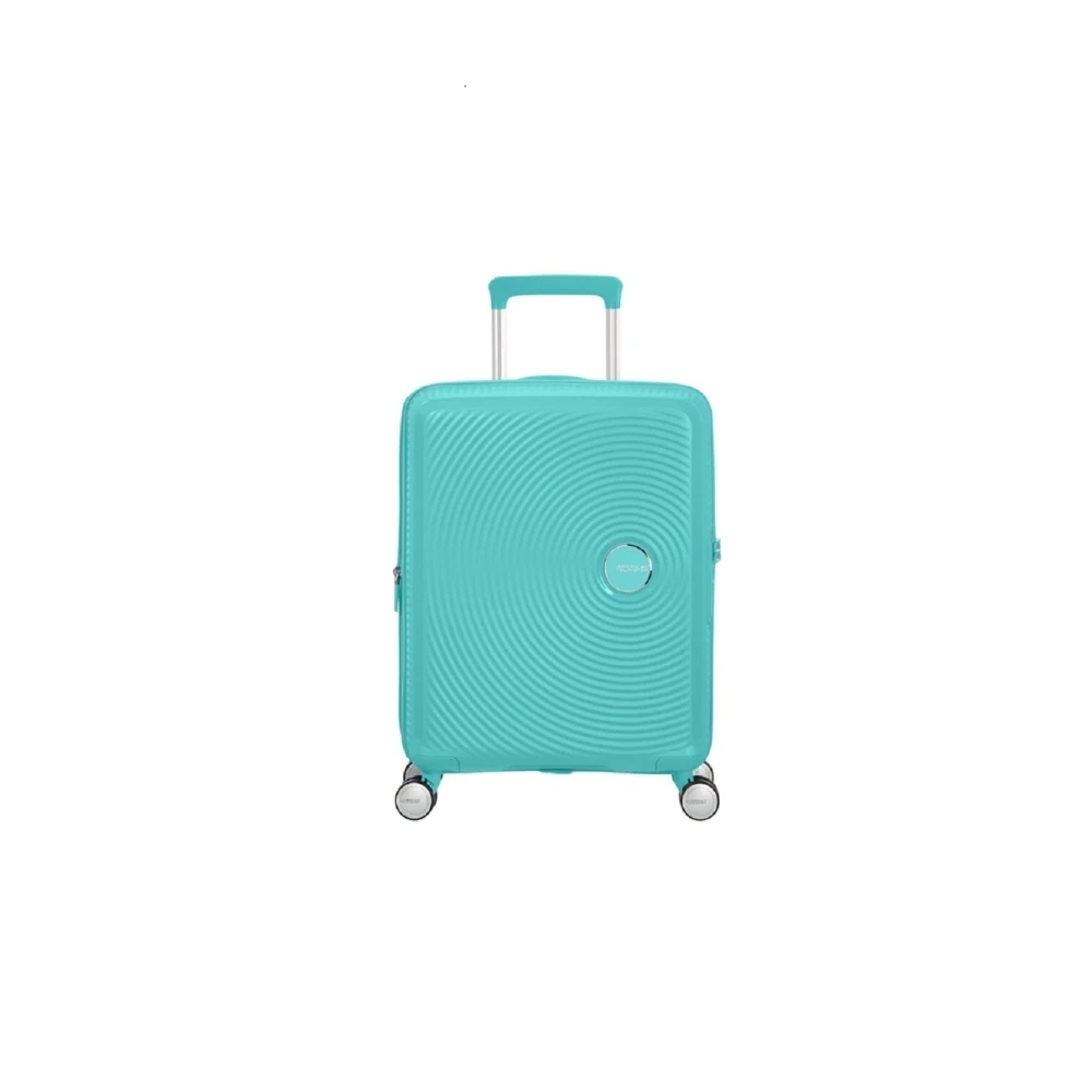 American Tourister Heldere Blauwe Soundbox Bagage Blue Unisex