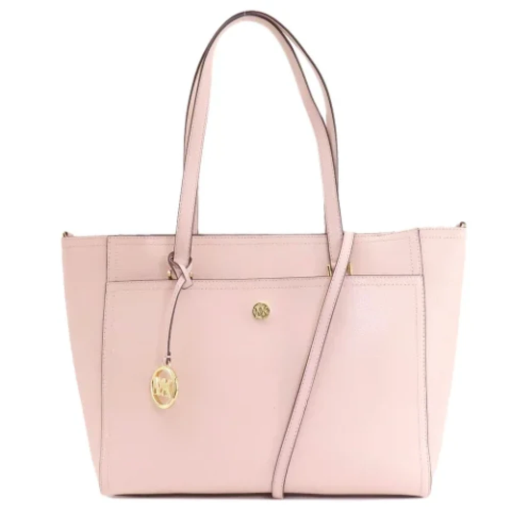 Michael Kors Pre-owned Leather totes Pink Dames