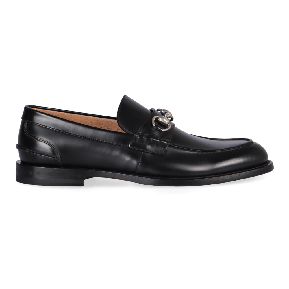 Gucci Herr Svart Skor 42 1/2 Eu, Loafers