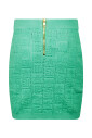 jupe-en-tricot-monogramme-vert