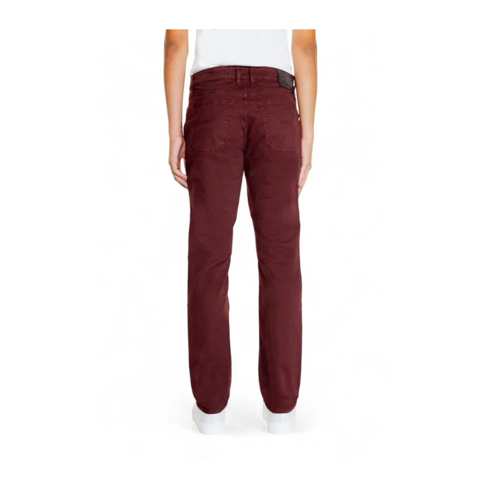 Jeckerson Katoenmix Jeans & Broeken Red Heren
