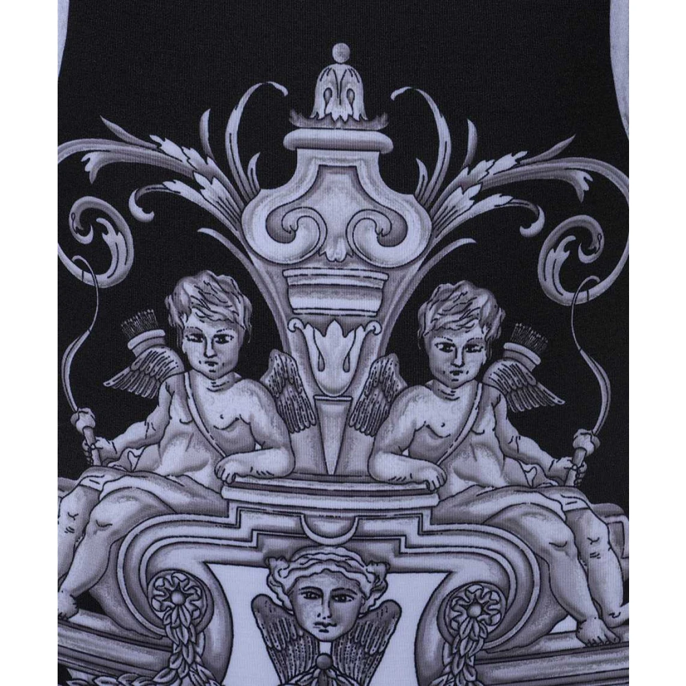 Versace Gedrukt badpak Black Dames