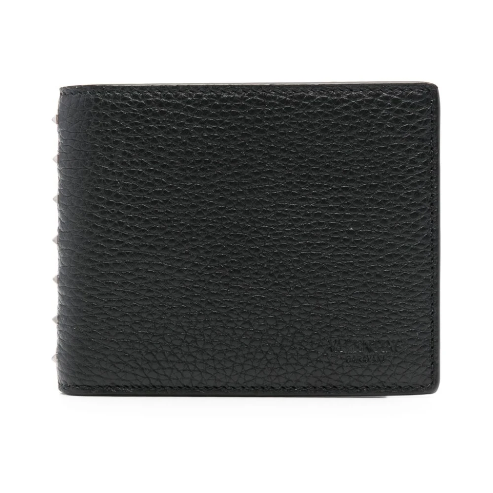 Valentino Garavani Zwarte Portemonnees voor een Stijlvolle Look Black Heren