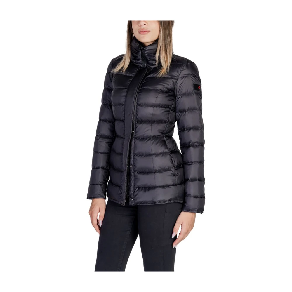 Peuterey Zwarte Jassen en Mantels Gerecycled Polyester Black Dames