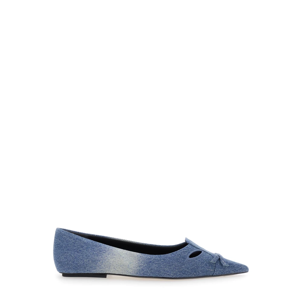 Marc Jacobs Women's Blue Ballerina Flat Shoes