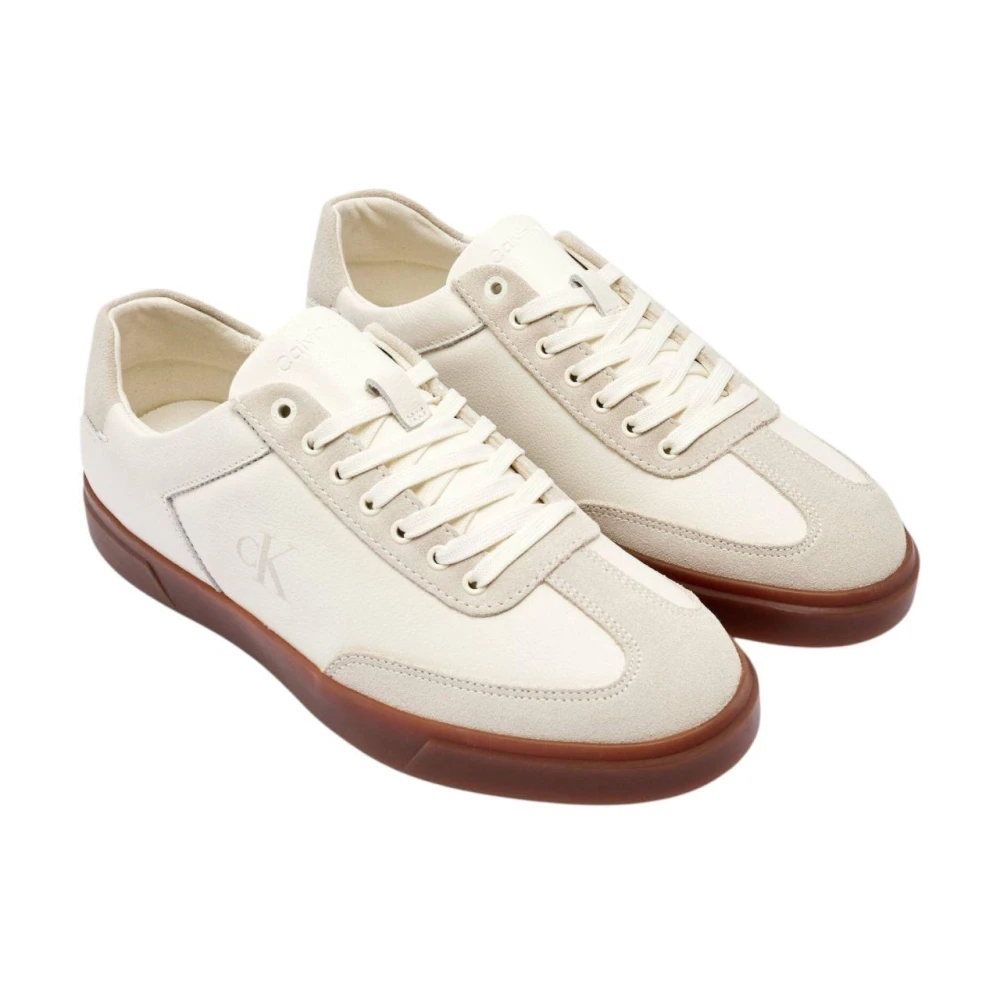 Calvin Klein Women's White Trainers - Sneakers - 6 Uk - Shoes