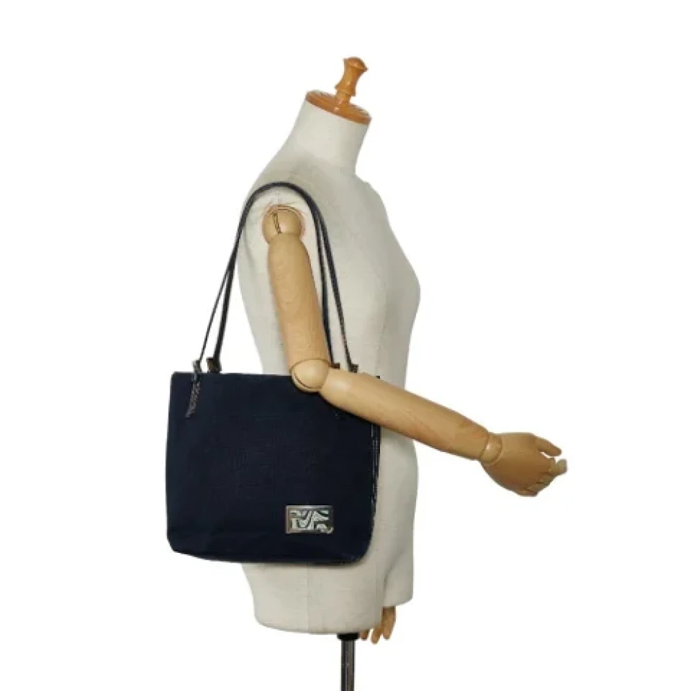 Fendi Vintage Pre-owned Canvas totes Blue Dames