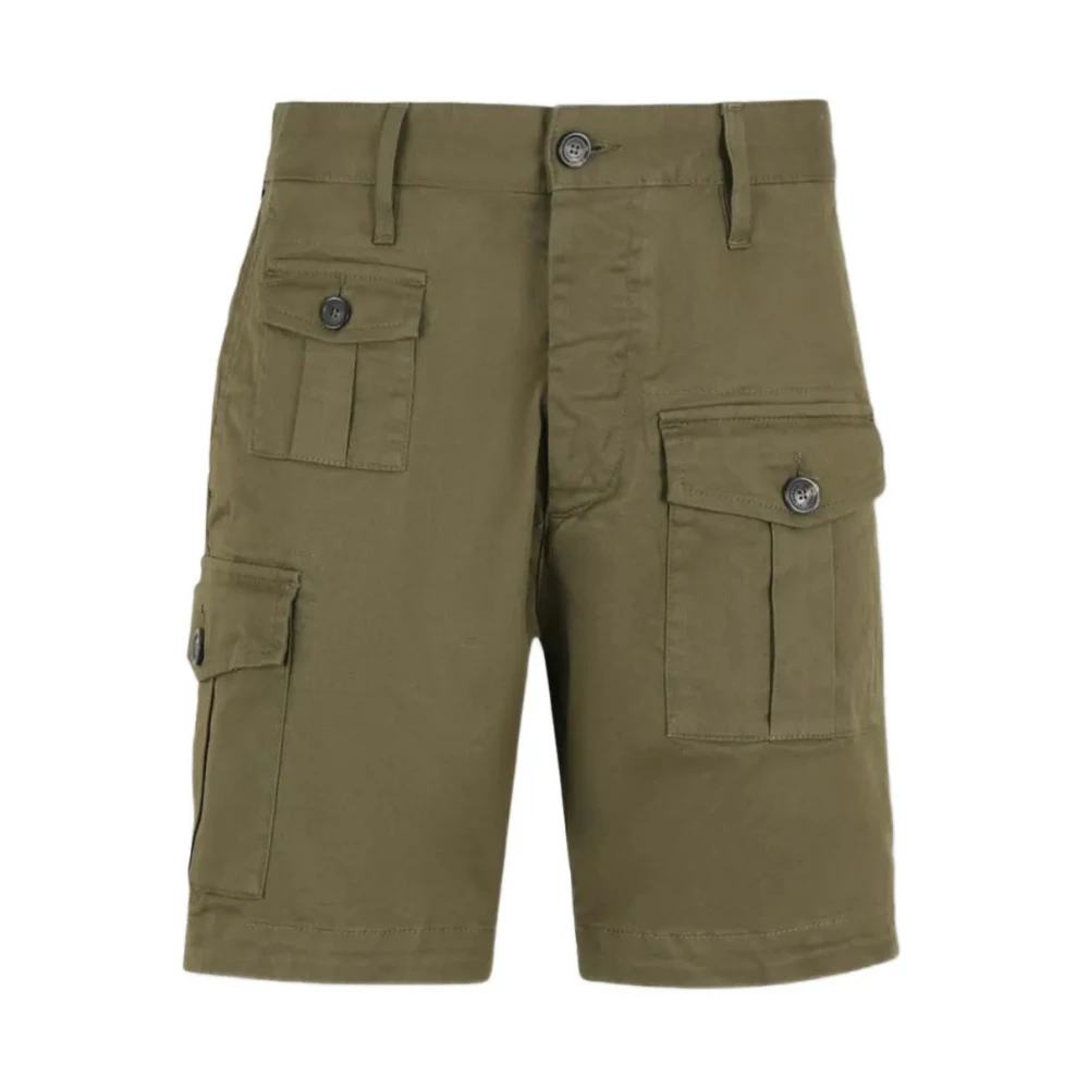 Dsquared2 Uomo Marrone Pantaloncini, S, New,