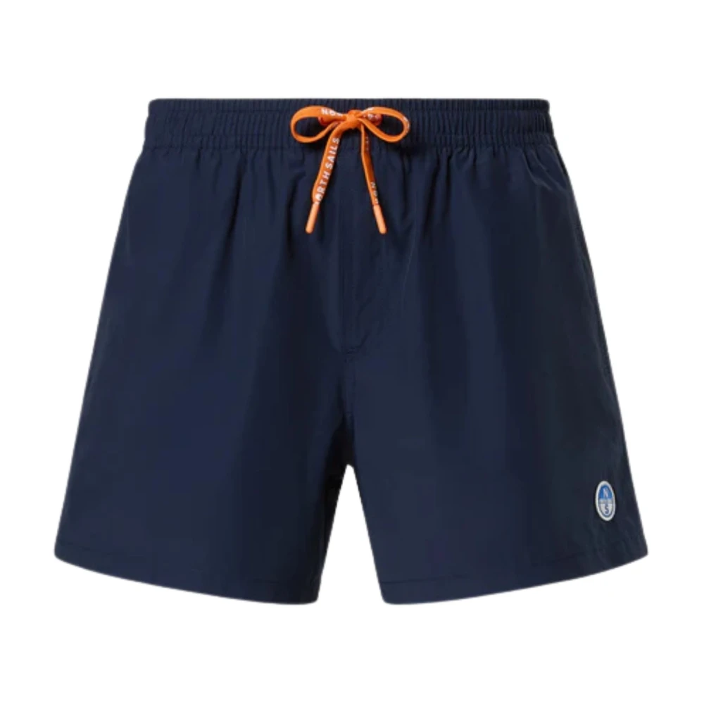 North Sails Men's Blue Cotton Beach Volley Shorts - Beachwear - M - Swimwear