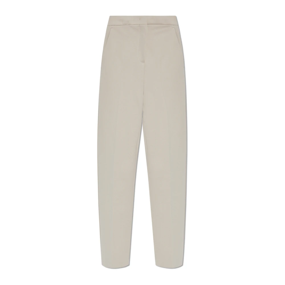 Max Mara Gekreukelde broek Pegno Gray Dames