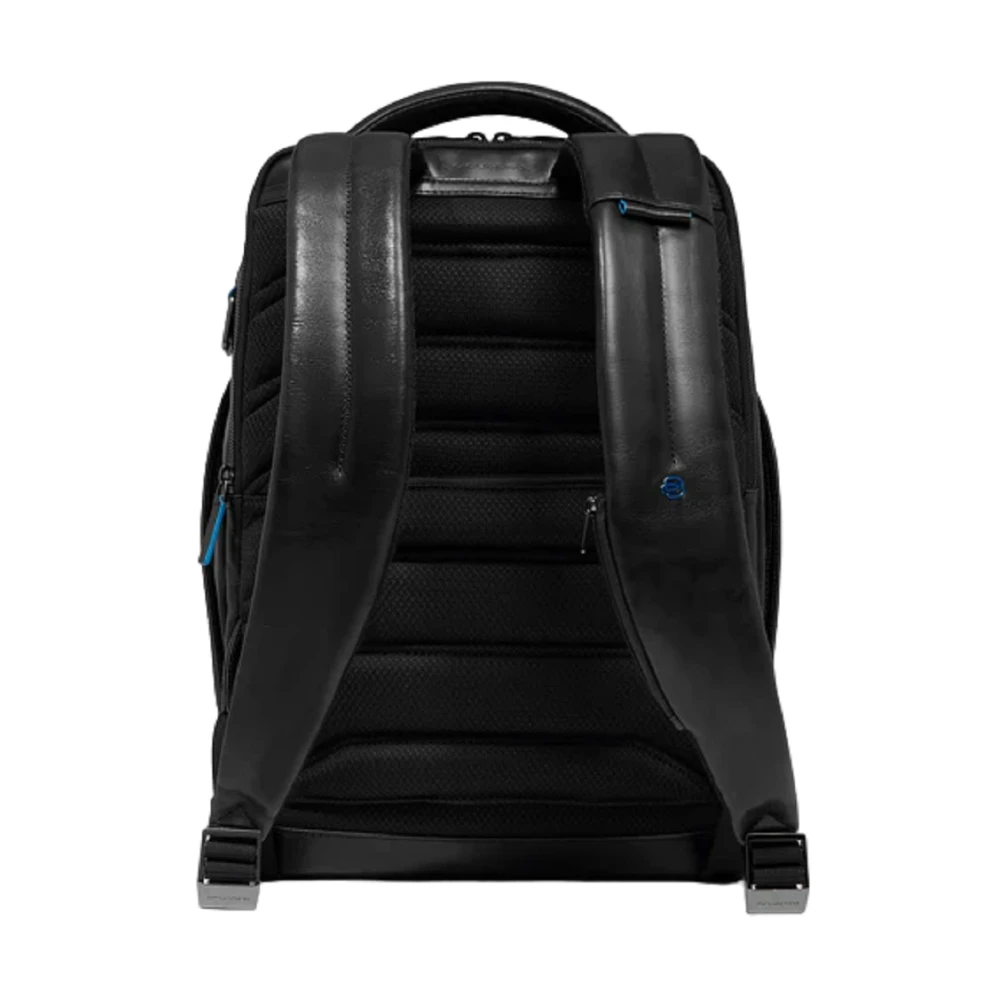 Piquadro Zwarte Bucket Bag Rugzak Black Heren