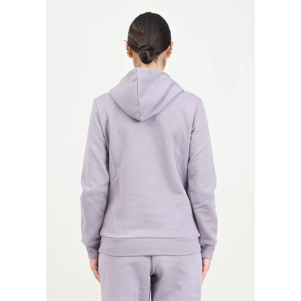 Puma Paarse Hoodie Essentials+ Borduurwerk Vrouwen Purple Dames