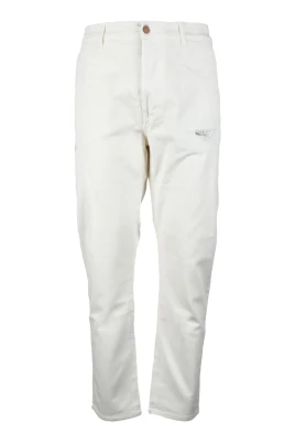 Grå Bomull Elastan Jeans