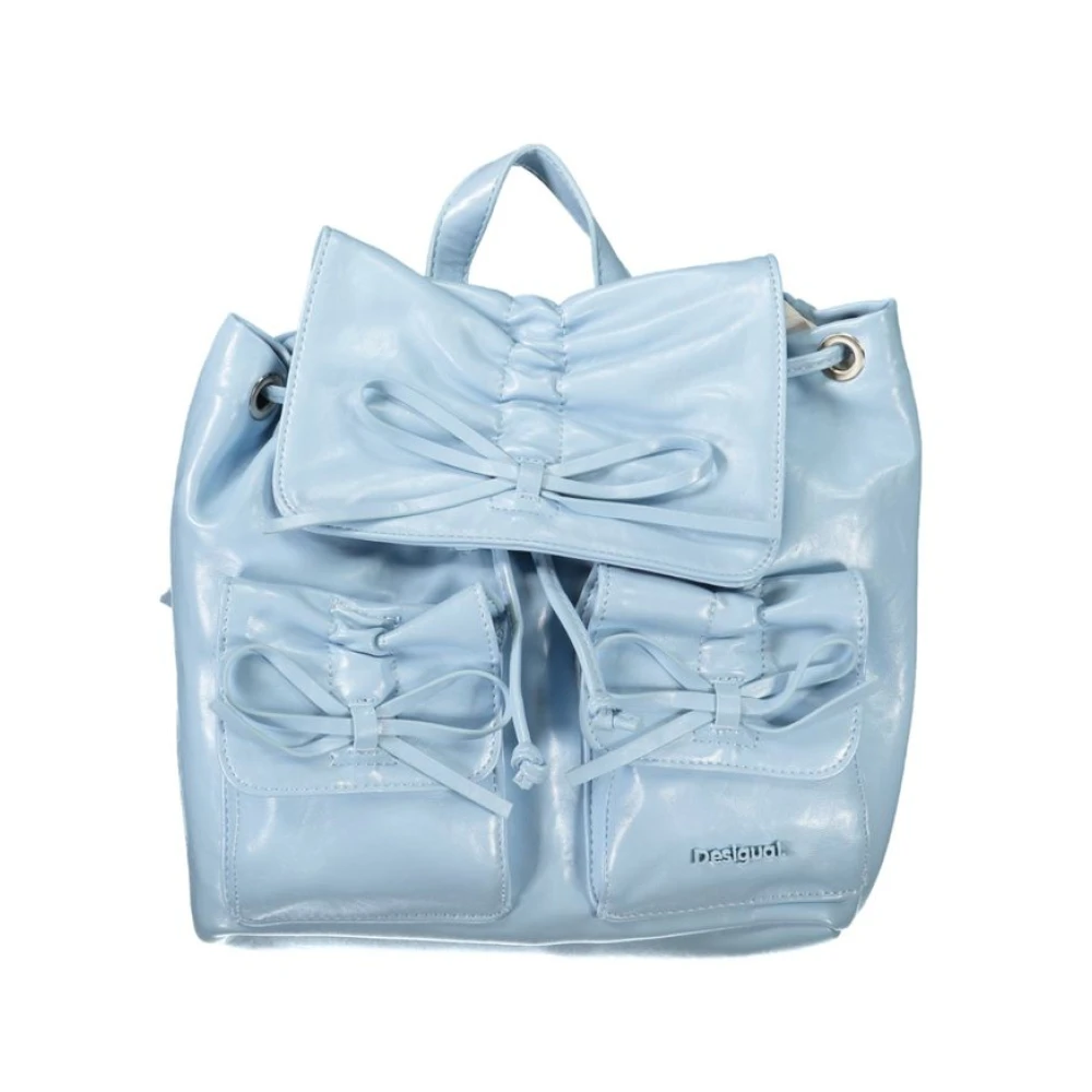 Desigual Vrouw Blauw Tassen Dames, One Size, Rodio Prisa Short Backpack