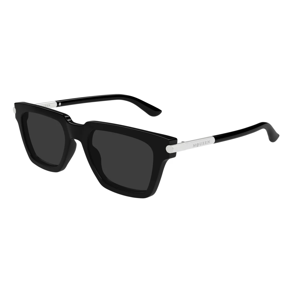 Alexander Mcqueen Men's Black Sunglasses, 52 Mm, T-Bar Sunglasses