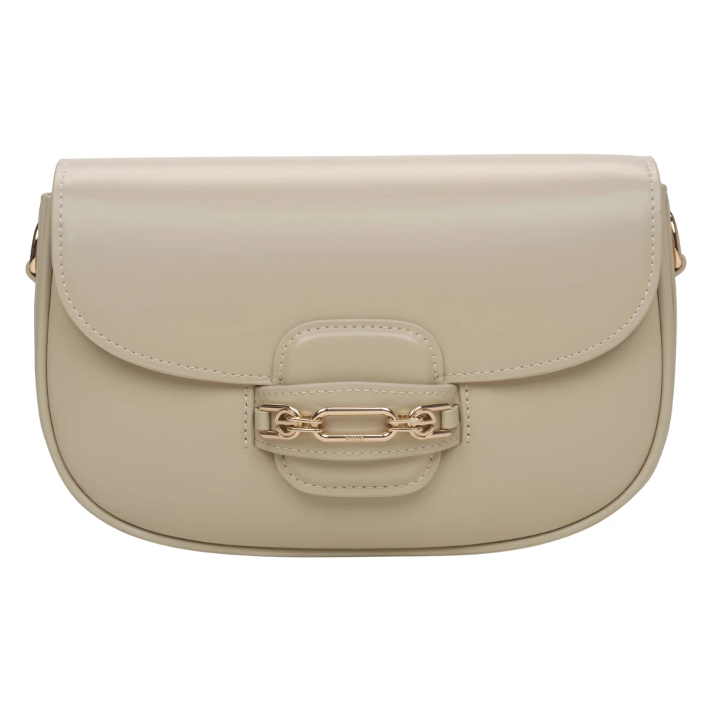 Estro Dames Beige Schoudertas met Verstelbare Band Er00115794 Beige Dames