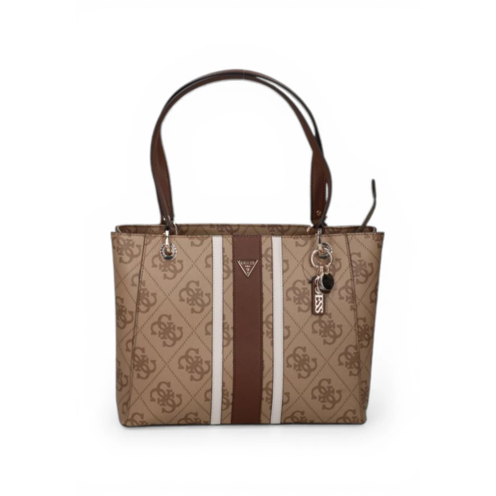 Guess Donna Marrone Noelle Ii Tote - Immagine 5
